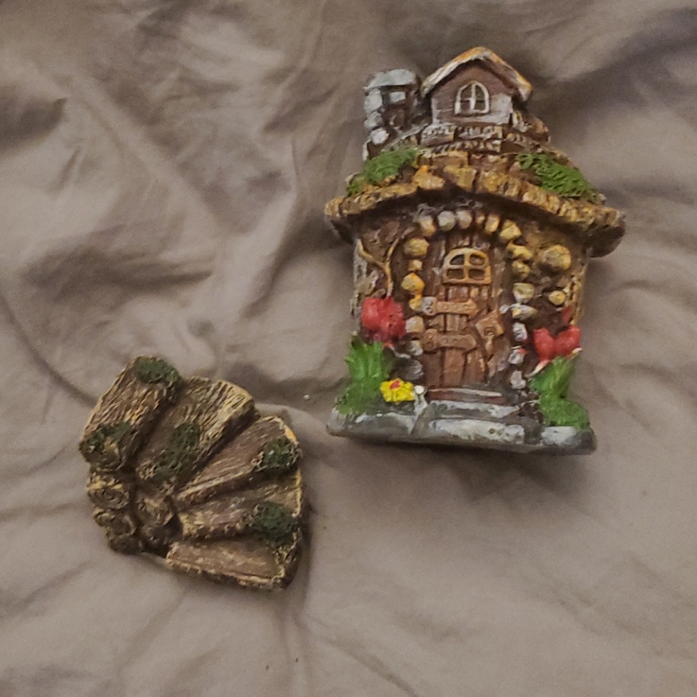 Set of fairy/knomb 🏡 & garden staircase